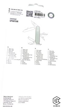 Preview: Victorinox Spartan camouflage im Blister Beschreibung